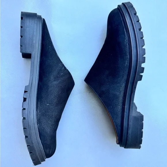 Madewell The Bradley Lugsole Mule in Nubuck - Picture 4 of 7